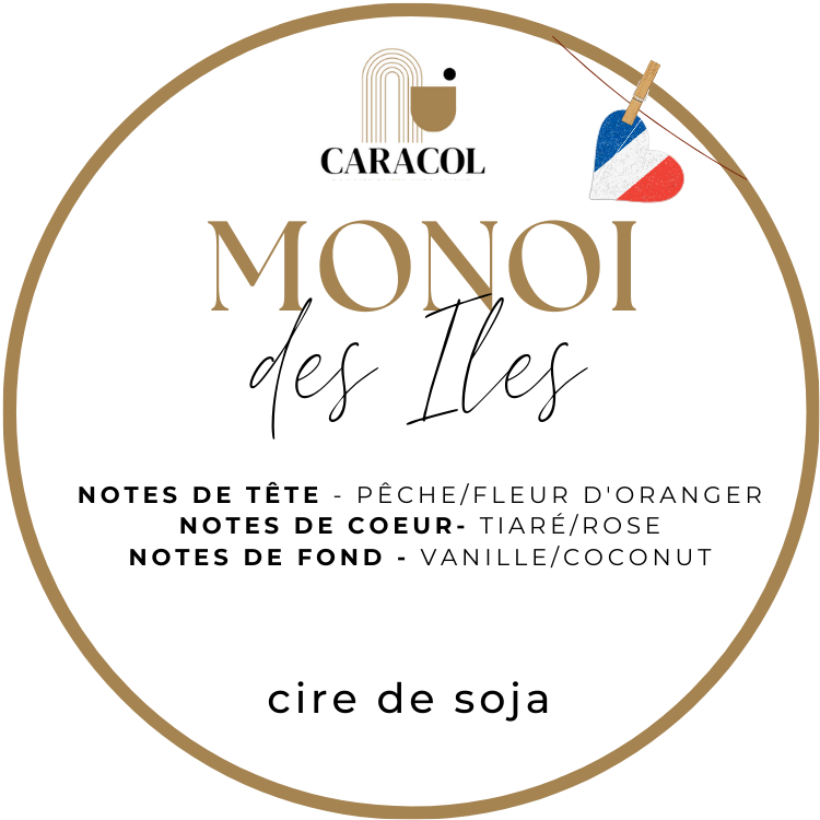 BOUGIE PARFUMÉE MONOI DES ILES 180g