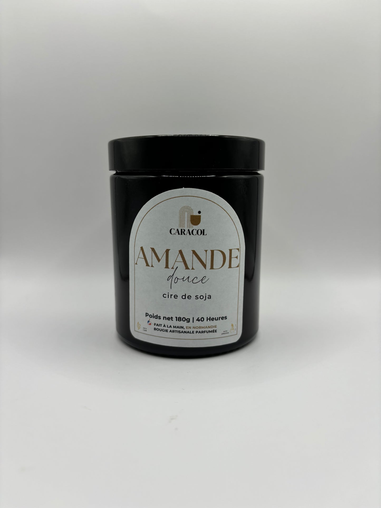 BOUGIE PARFUMÉE AMANDE DOUCE 180g