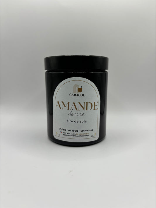 BOUGIE PARFUMÉE AMANDE DOUCE 180g